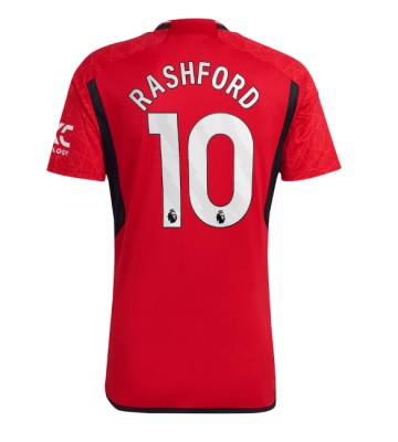Manchester United Marcus Rashford #10 Replica Home Stadium Shirt 2023-24 Short Sleeve